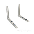 Galvanized L Bracket Metal Wall AC Unit Hanger for Mini Split Installation